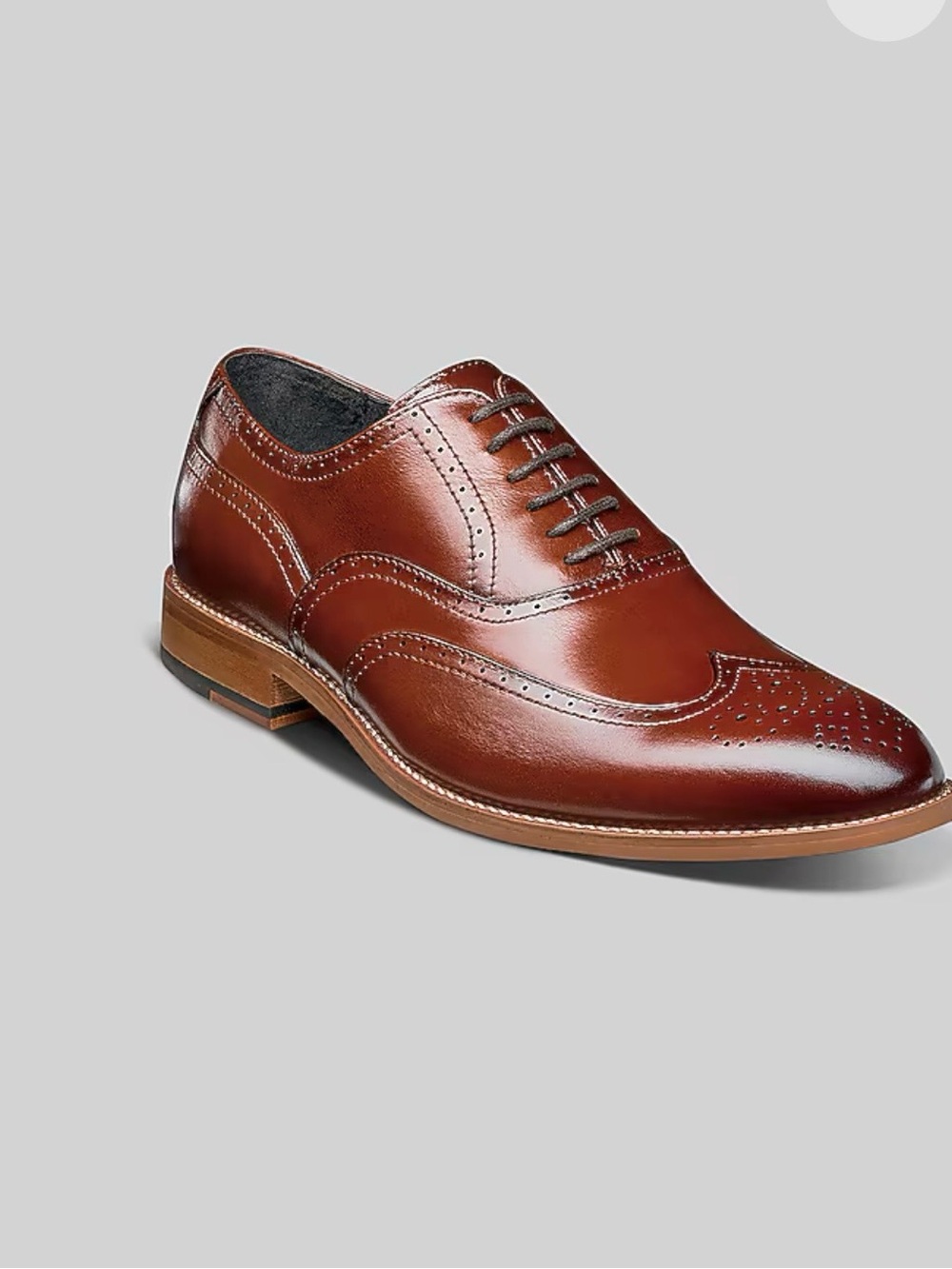 Stacy Adams Classic brown  Leather Oxford brogues